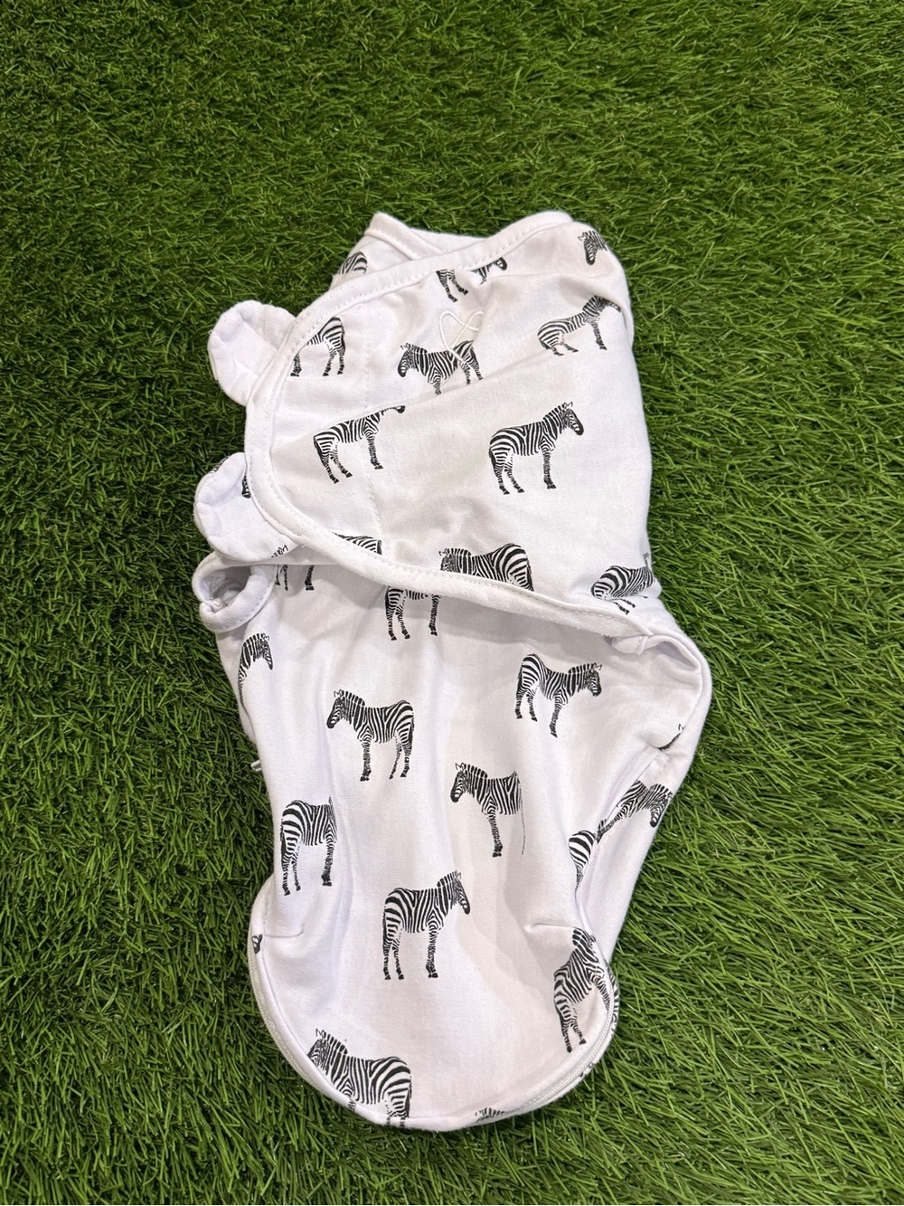 Swaddle Me Zebra Print Swaddle